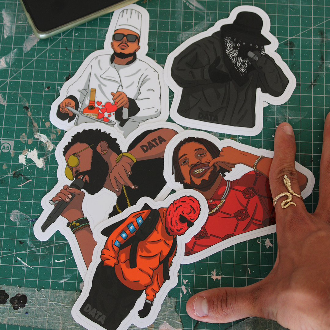 STICKERS "Rap 1"
