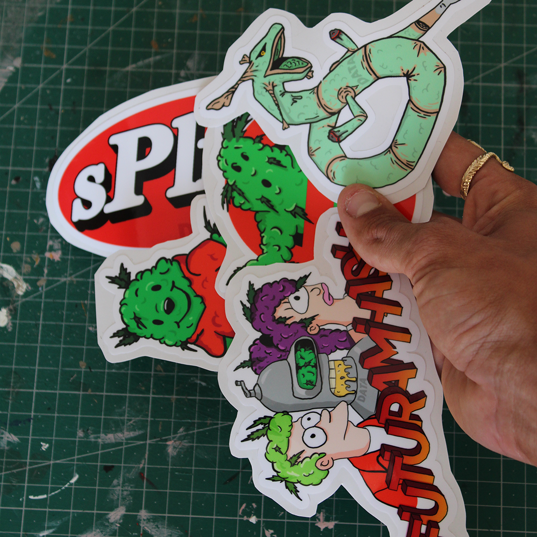 STICKERS "WEEEED"