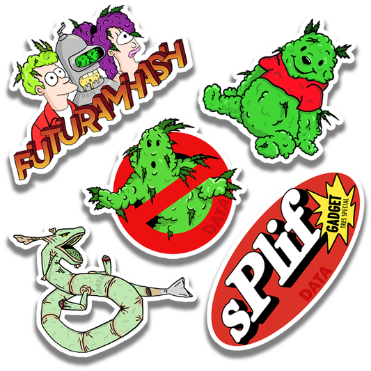 STICKERS "WEEEED"