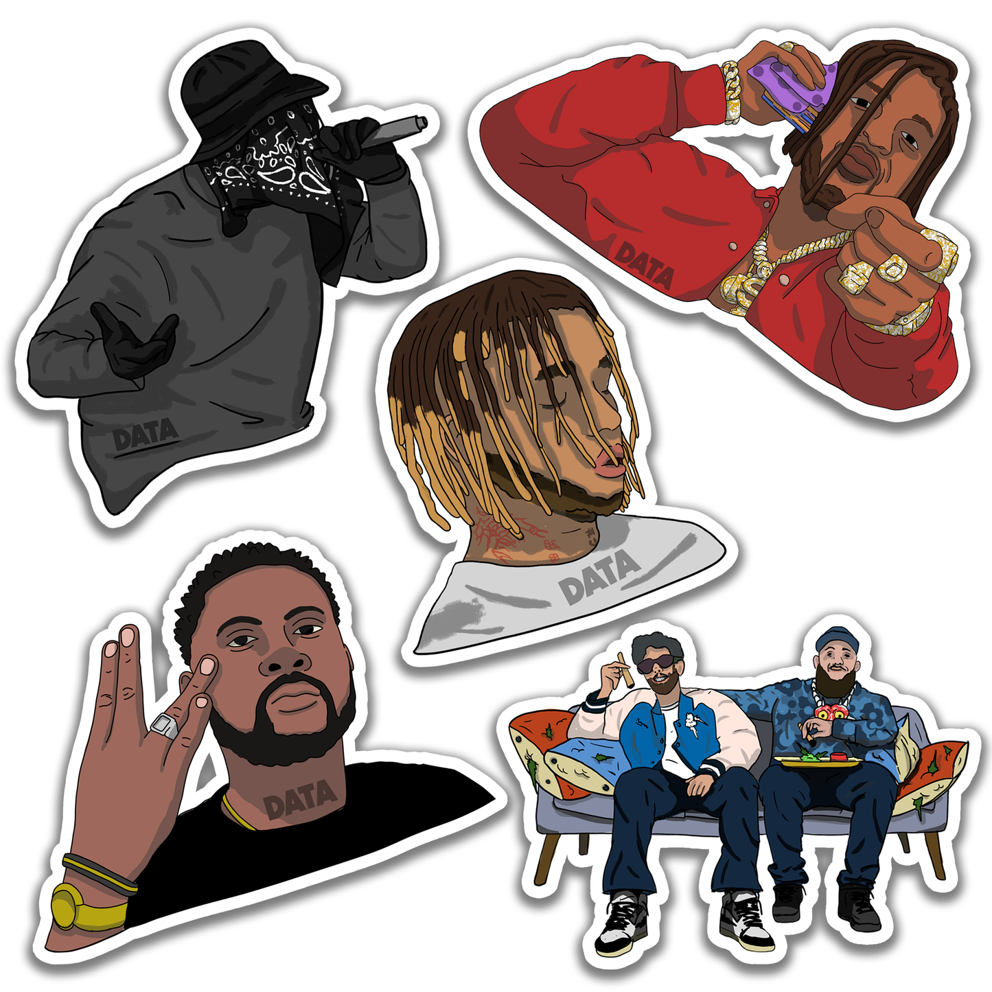 STICKERS "Rap 2"